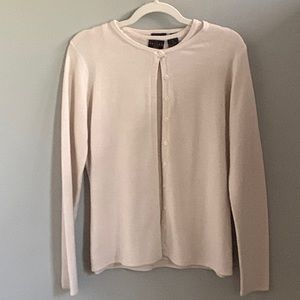 Tailor B Moss Cardigan Set. Size M. Cream colored.